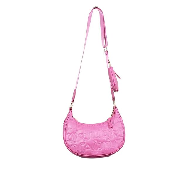 Juicy Couture Juicy Puff Halfmoon Cross Body Bag - Picture 1 of 11